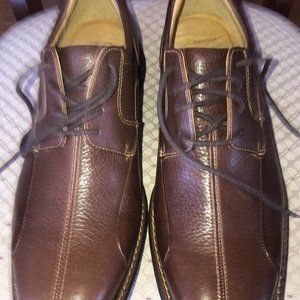JOHNSTON & MURPHY SMOOTH FULL-GRAIN LEATHER SHOES